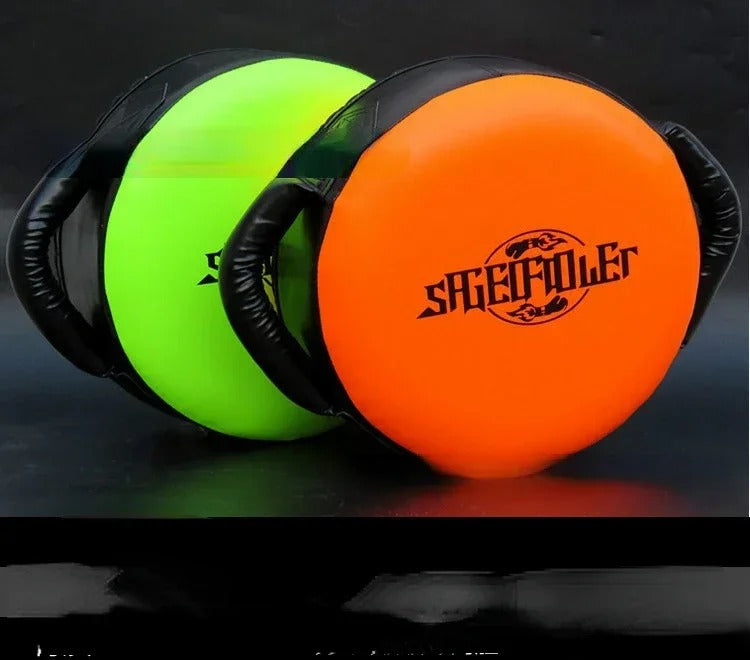 Premium Boxing Shield Target – High-Quality Handheld Training Pad for Punching & Kicking – Durable PU Leather Combat Sports Equipment for Boxing & Martial Arts Defense - StrengthXPhysiotherapy