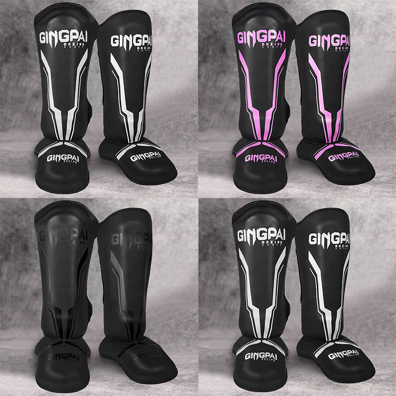 Premium Kickboxing Leg Guards – Muay Thai Ankle Protector, MMA Shin & Boxing Thickened Fighting Gear, Protective Ankle 