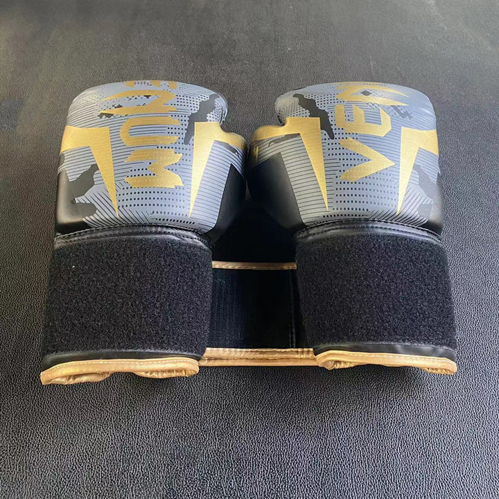 Premium Boxing Gloves – High Quality PU Leather, Ultra-Thick Padding for Muay Thai, MMA, Sanda & Boxing Training, Wear