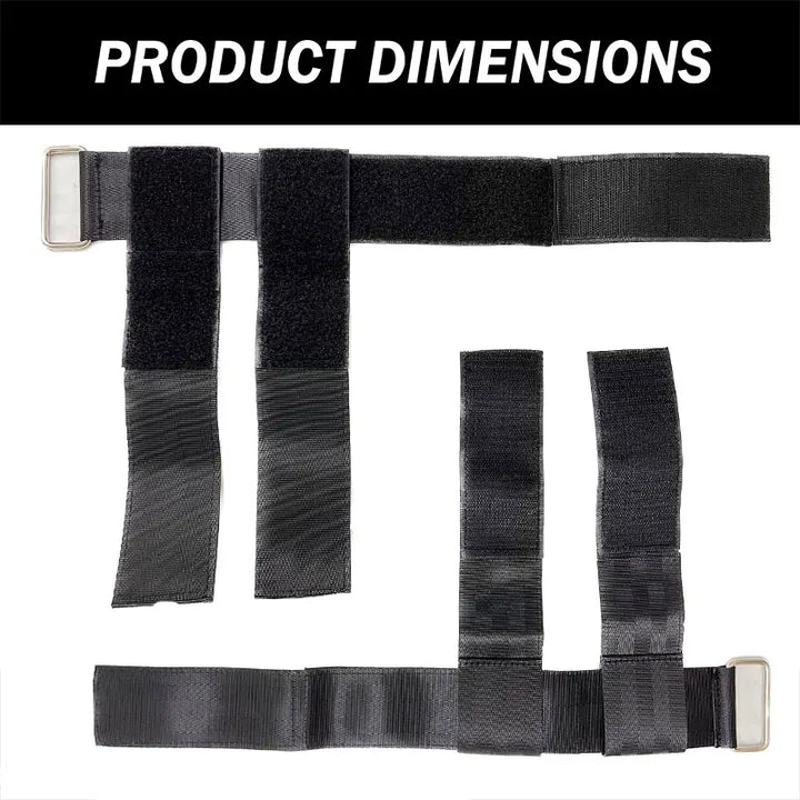 Premium Dumbbell Ankle Straps – Adjustable Foot Bands for Tibialis Training, Leg Strengthening, Weight Lifting, Fitness