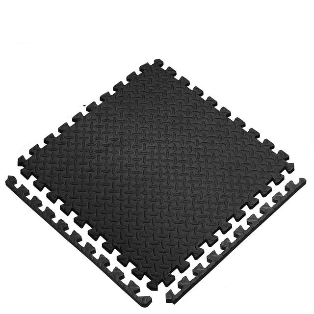 Premium Puzzle Fitness Mat – EVA Interlocking Foam Floor Tiles – Non-Slip, Durable, Waterproof – Protective Sports Flooring for Home Gym, Yoga, Kids Play Area – Easy Assembly & Customizable - StrengthXPhysiotherapy