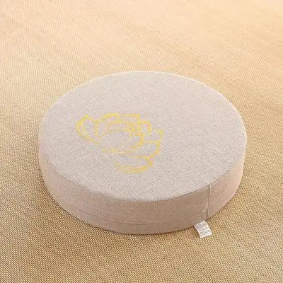 Premium Meditation Cushion – 40x6cm Japanese Tatami Backrest Pillow – Removable & Washable Cloth, Hard Texture for Comfort