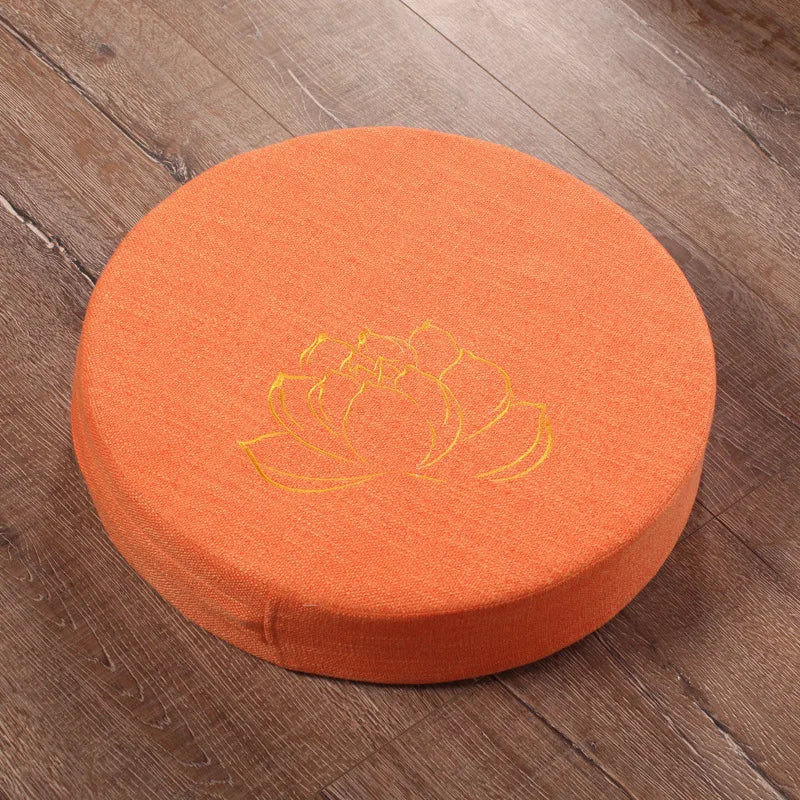 Premium Meditation Cushion – 40x6cm Japanese Tatami Backrest Pillow – Removable & Washable Cloth, Hard Texture for Comfort