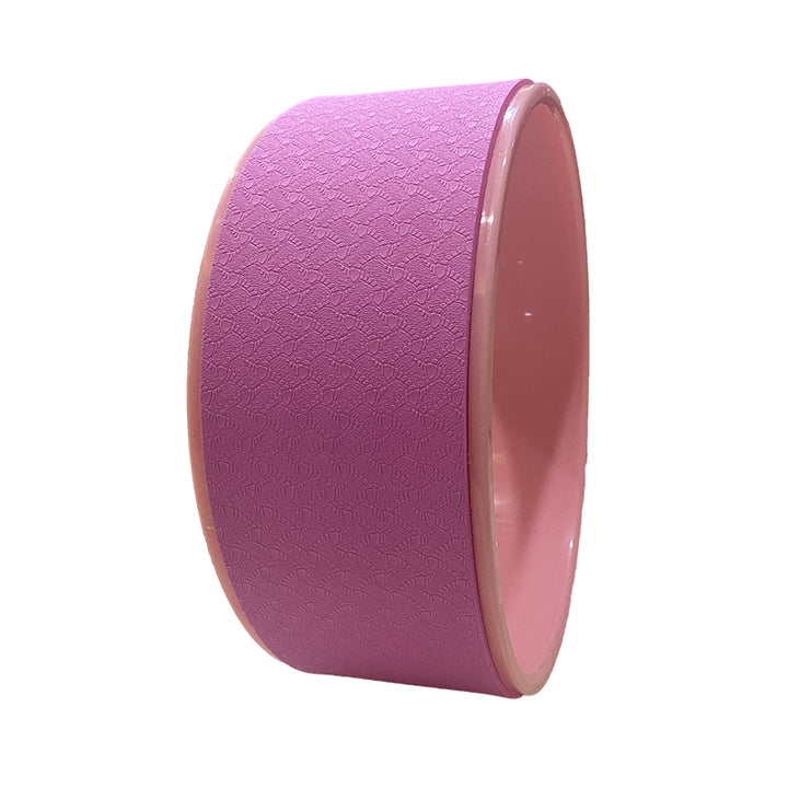 Premium Fitness Yoga Wheel – Pilates Auxiliary Tool for Back Bend & Flexibility – Dharma Wheel for Open Back, Stretching