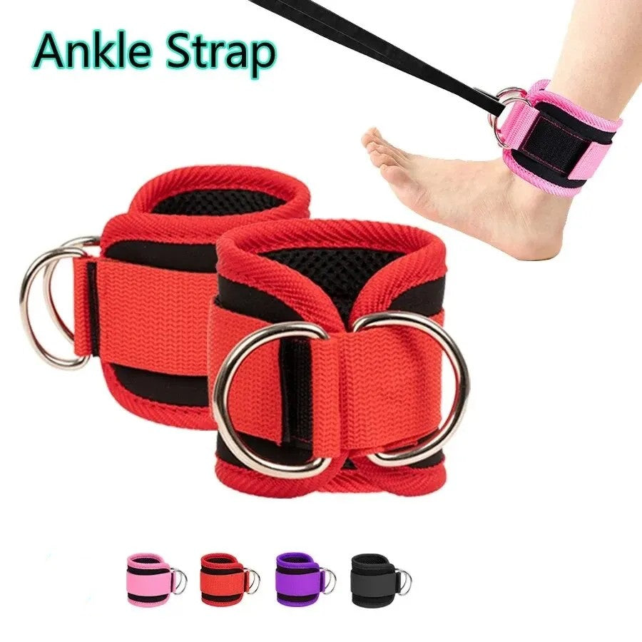 Premium Ankle Strap for Leg Strength Training – Protective Equipment for Taekwondo, Dumbbell Weight Assist, Adjustable 