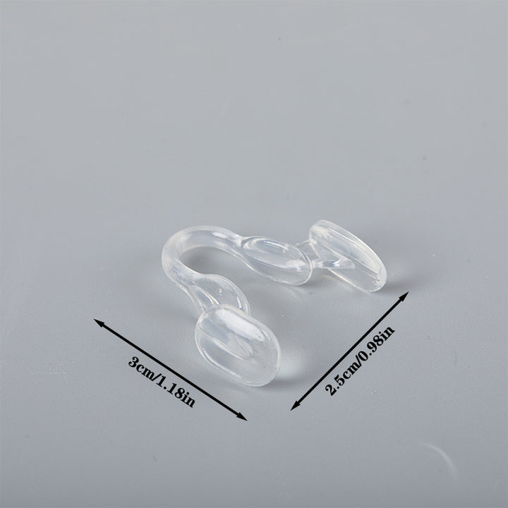 Premium Silicone Anti-Snoring Nose Clip - Comfortable Nasal Dilator for Snoring Relief, Easy Breathing, Stop Snore Aid, 
