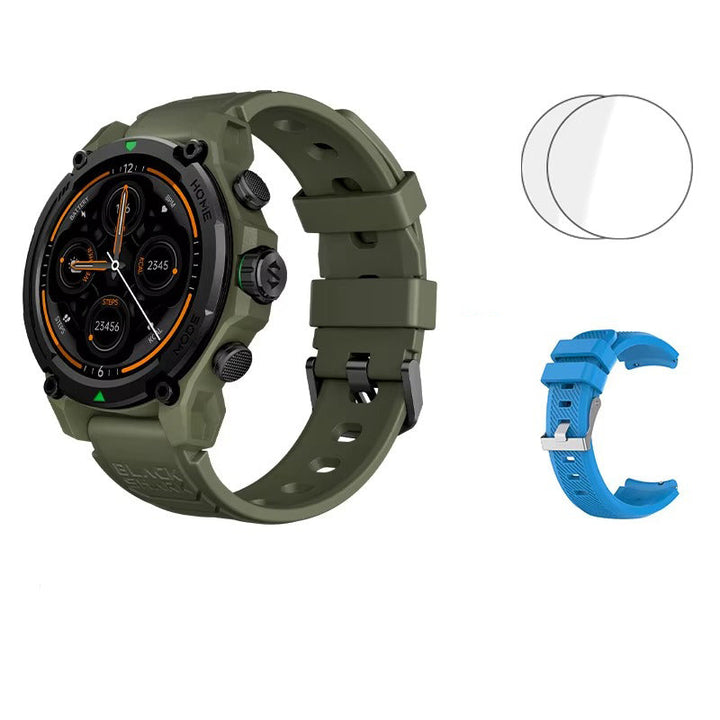 Luxury GPS Smartwatch – 1.43" AMOLED Display with 21-Day Battery Life and 100+ Sport Modes, Ideal for Android and iOS