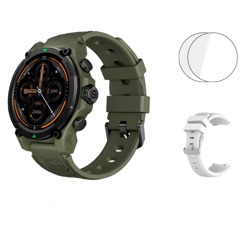Luxury GPS Smartwatch – 1.43" AMOLED Display with 21-Day Battery Life and 100+ Sport Modes, Ideal for Android and iOS