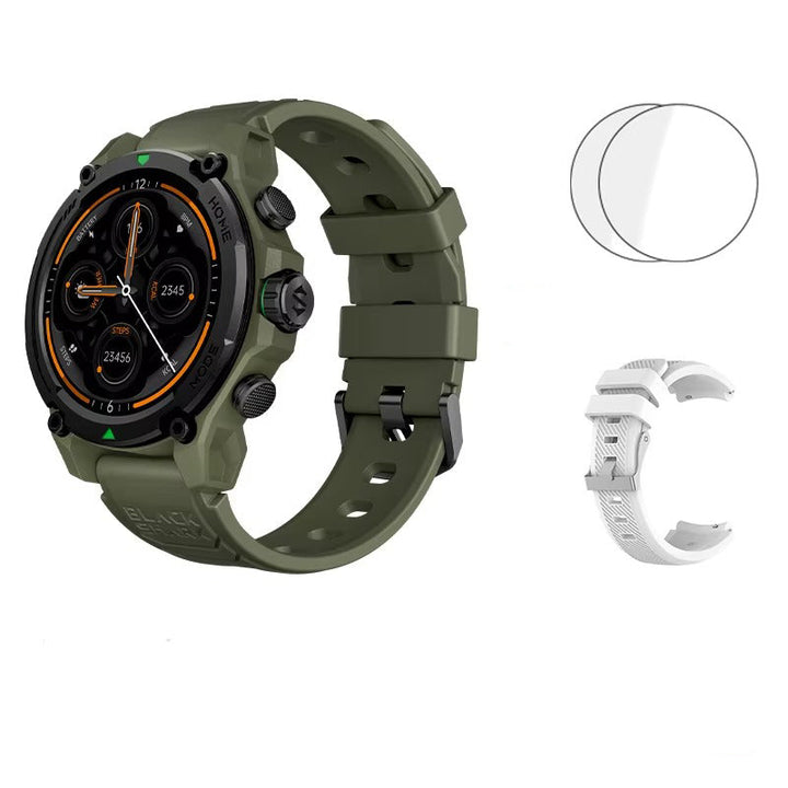 Luxury GPS Smartwatch – 1.43" AMOLED Display with 21-Day Battery Life and 100+ Sport Modes, Ideal for Android and iOS