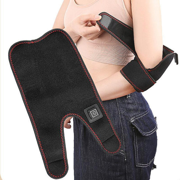 Premium Electric Heating Arm Pad | 3-Mode Massage Wrap with Dual Vibration Motors for Arm, Elbow & Wrist Relief | Adjustable 