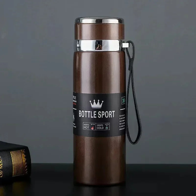 Premium Thermal Water Bottle 1000ml - Stainless Steel Vacuum Insulated Flask for Hot & Cold Drinks, BPA-Free Thermos for