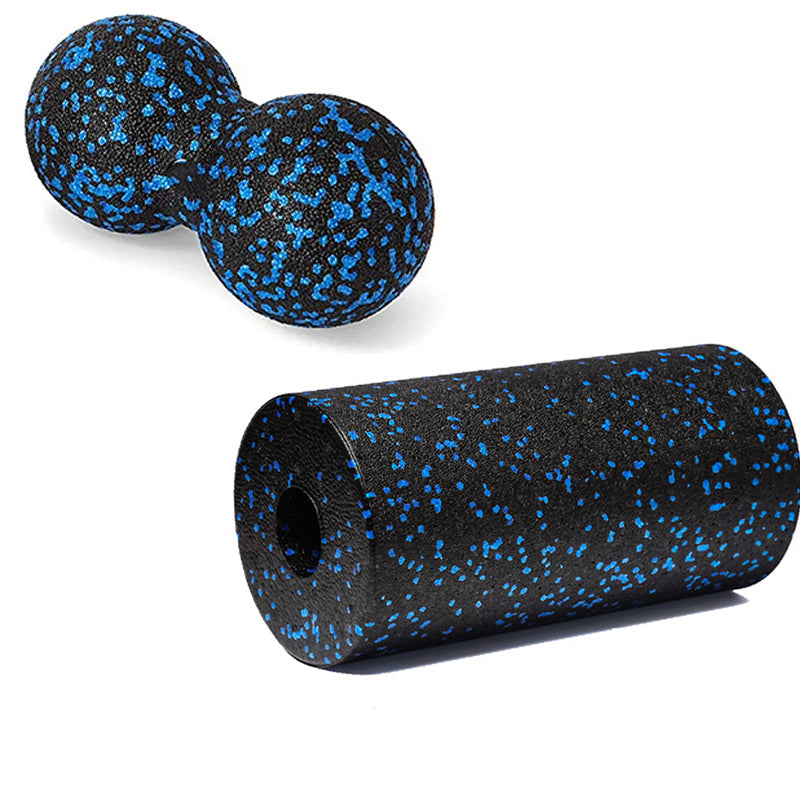 Premium EPP Fascia Massage Foam Rollers & Fitness Balls Set for Deep Tissue, Trigger Point Relief, Muscle Recovery, Yoga